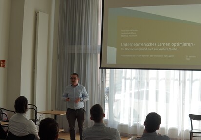 Fachvortrag zum New Venture Studio