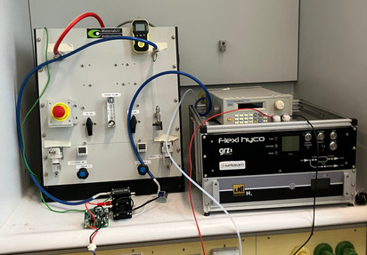 Erweiterte Demonstrationsanlage inkl. des neuen Wasserstoffspeichers